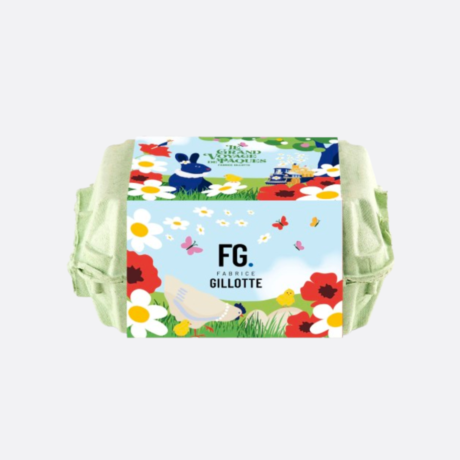 Panier Oeufs de Pâques ¤ Créations Uniques | FG