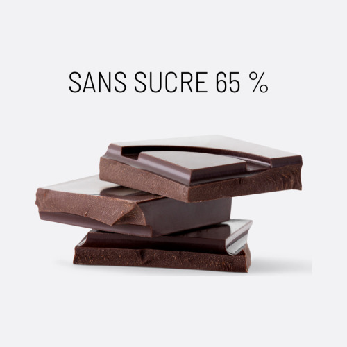 SANS SUCRE NOIR 65%